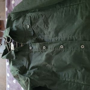 Flint and tinder waxed trucker